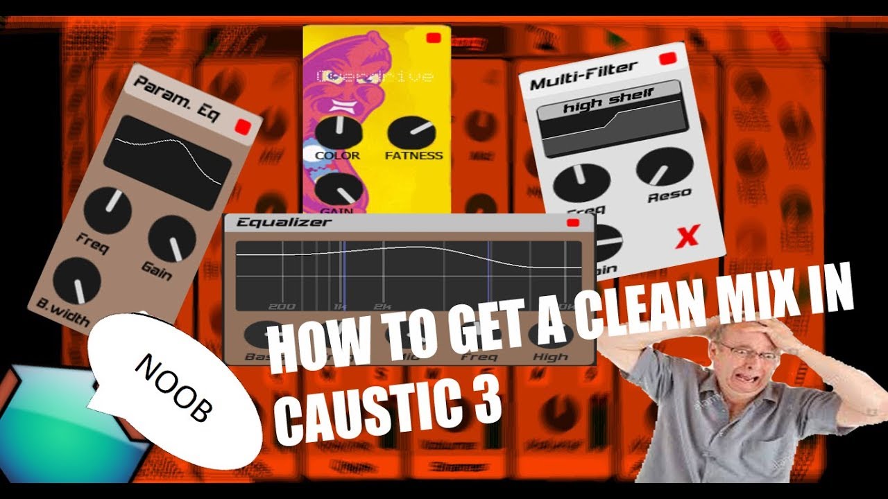 [Caustic 3 Tutorial] HOW TO GET A CLEAN MIX IN CAUSTIC 3 (Mixing tutorial)