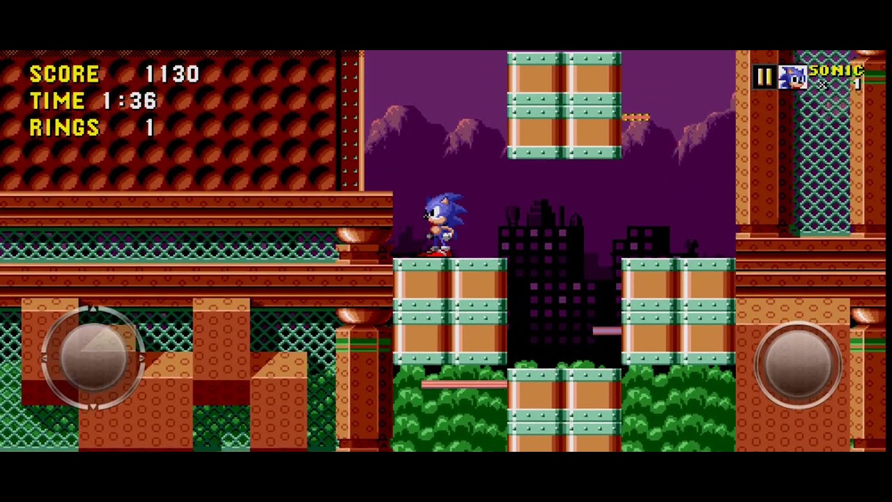 Eu tô tentando passar nessa fase no Sonic