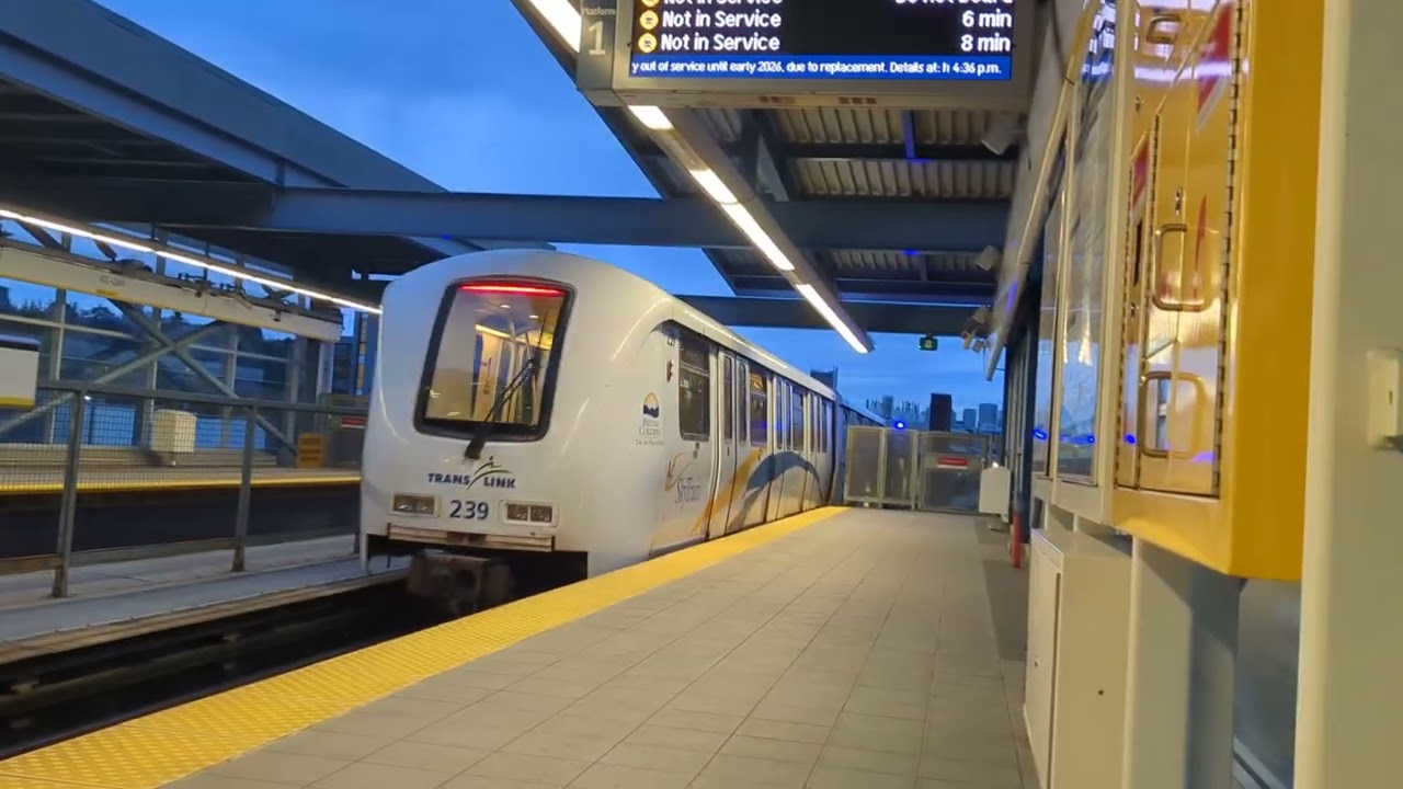 Translink BCRTC Mark 2 action at VCC Clark Station 