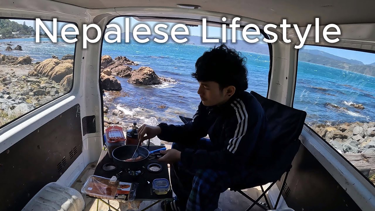 Nepalese Life style in New Zealand 🇳🇿 || Outdoor cook & eat