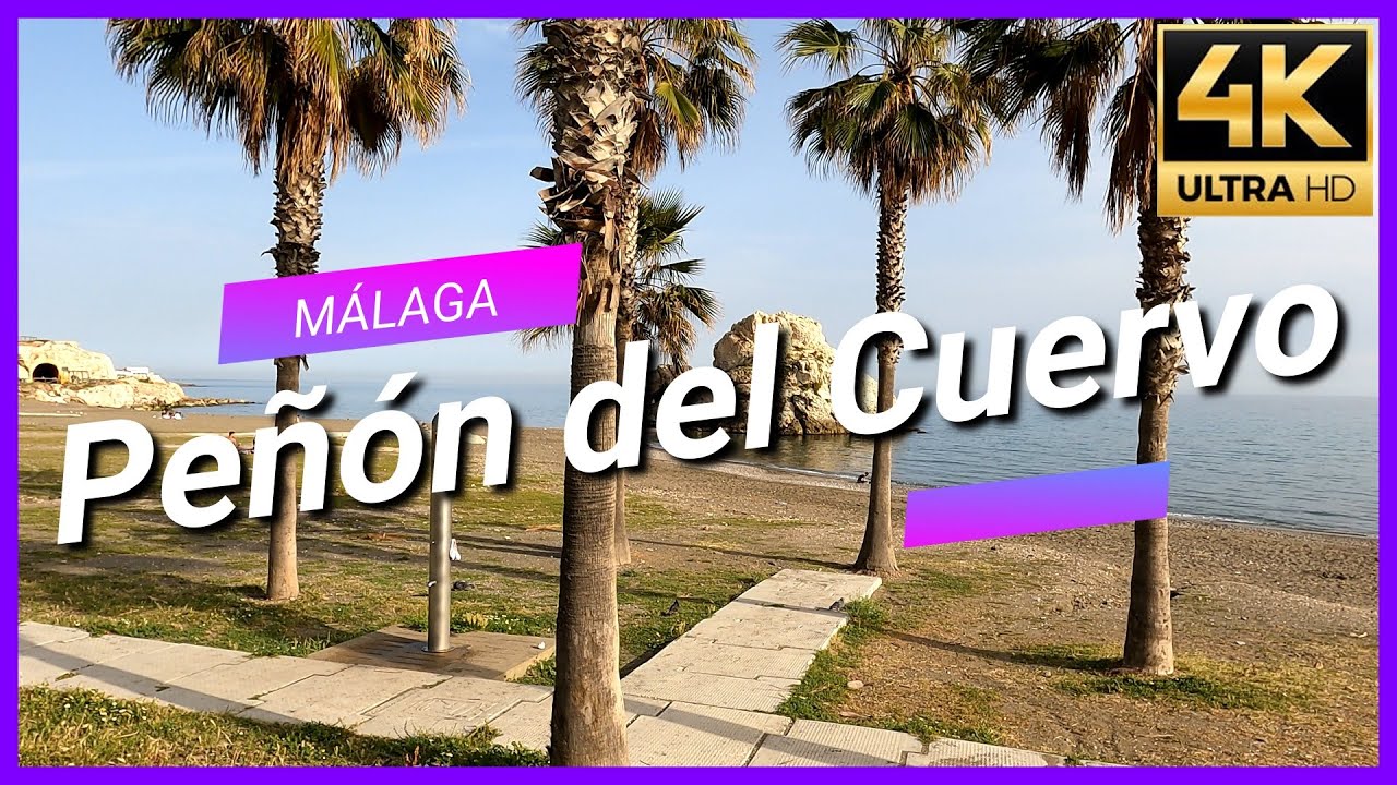 Peñón del Cuervo Málaga [4K 60 pfs] VIDEO UNDERWATER walking tour 27 de  Marzo 2021 Costa del sol🌞l