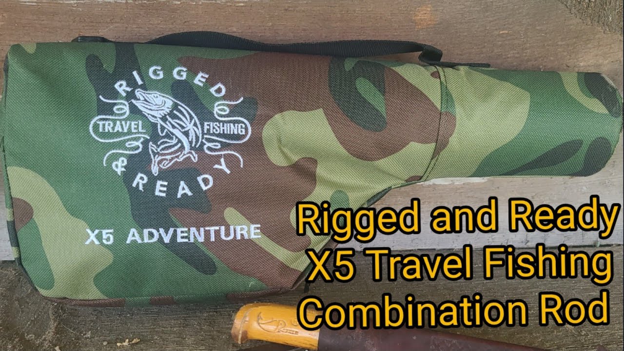 Rigged and Ready X5 Travel Combination Travel Fishing Rod
