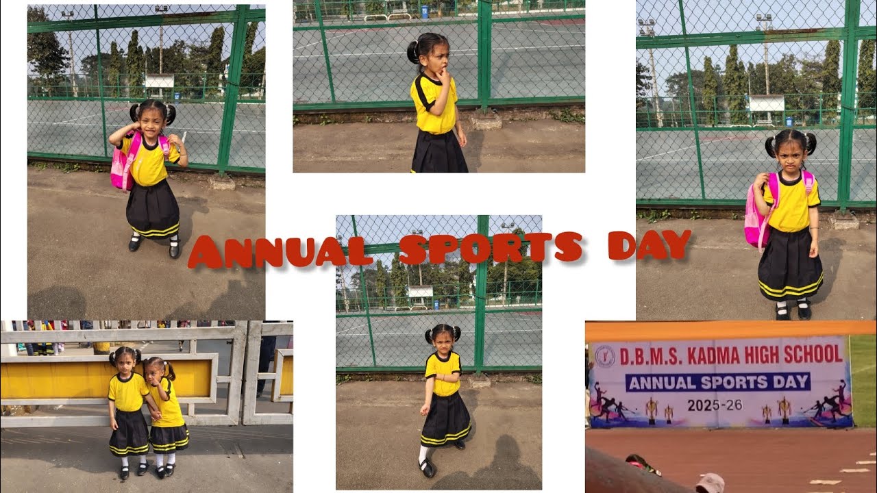Annual sports day my daughter school