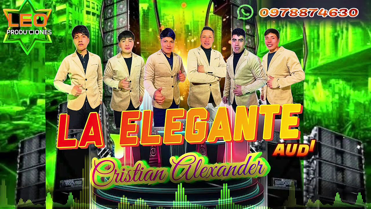 La Elegante De Cristian Alexander 🔊🔥Full AUDIOS en Vivo 📍 2025💫🎹#chicha360#envivo 