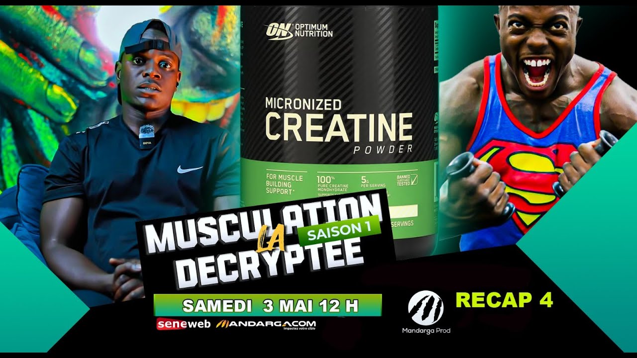 LA MUSCULATION DÉCRYPTÉE - Recap 4 - LA CRÉATINE : LE MEILLEUR SUPPLÉANT POUR LE CORPS?