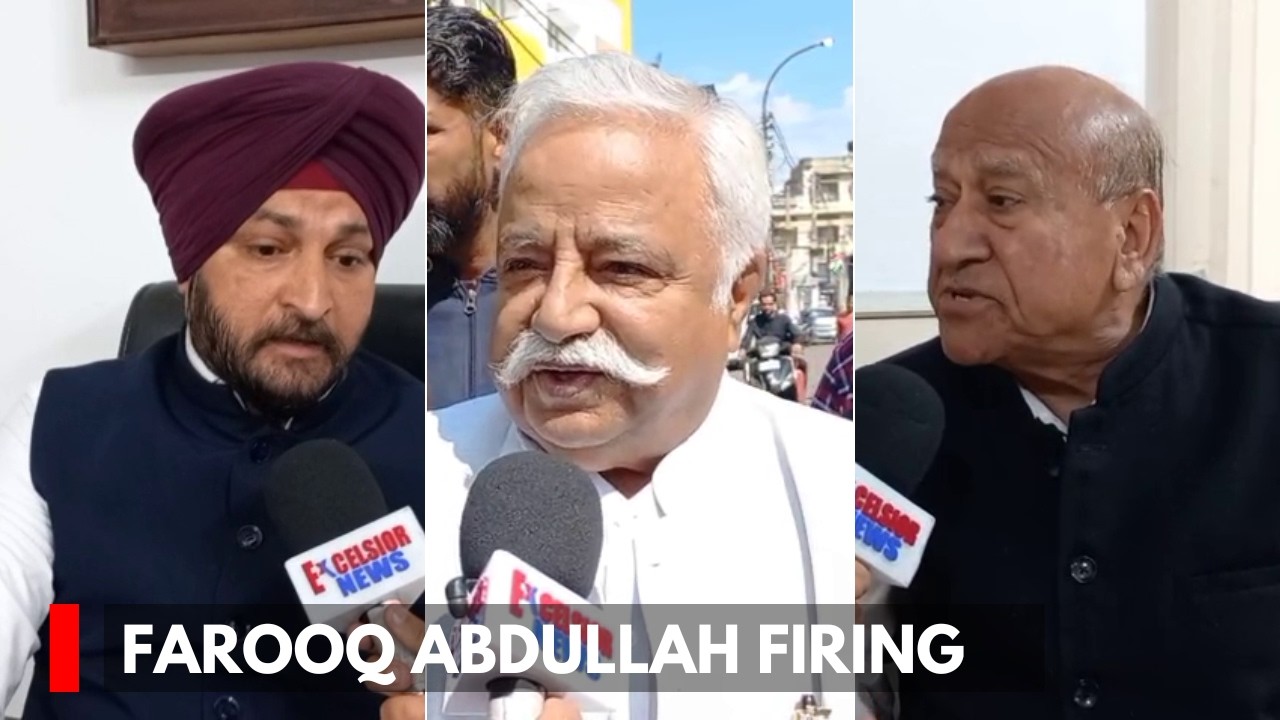 NC leaders call for thorough probe into attack on Farooq Abdullah