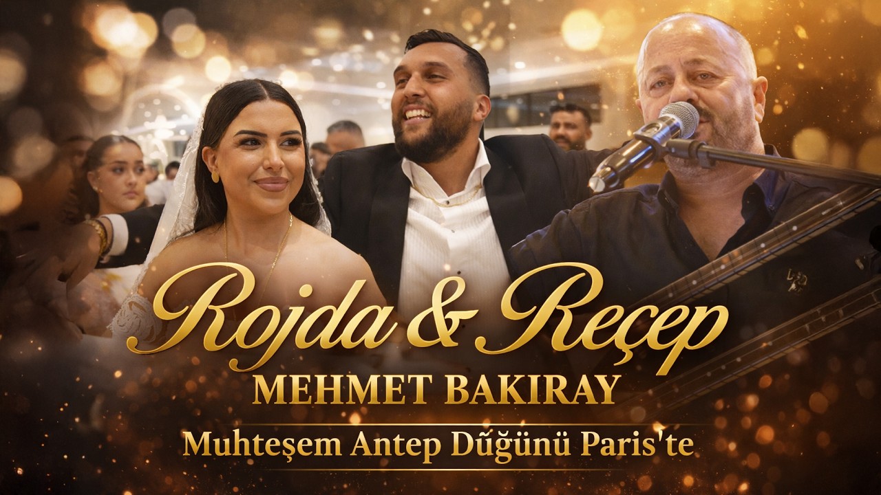 Rojda & Recep / MEHMET BAKIRAY Muhhtesem Antep D&uuml;g&uuml;n&uuml; Pariste / &Ouml;zlemProduction&reg;