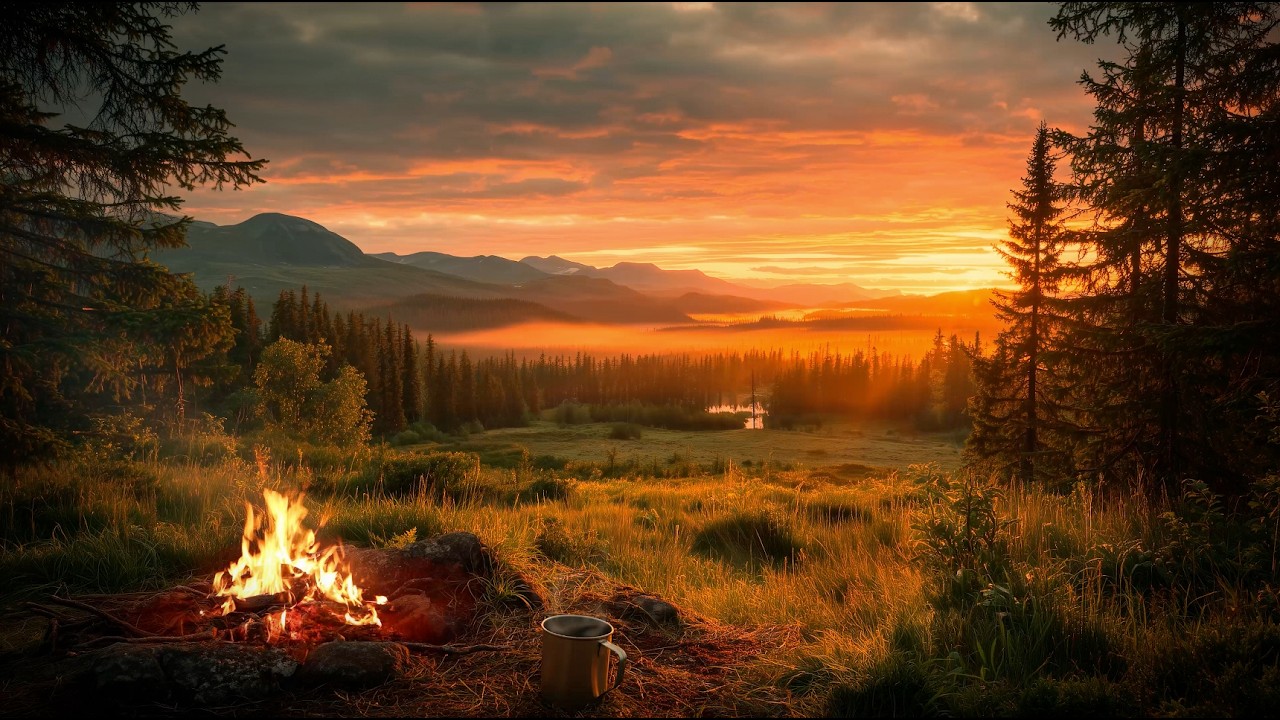 Between the Days | The Valley Wakes Below You 🌅🔥🌄 24/7 LIVE