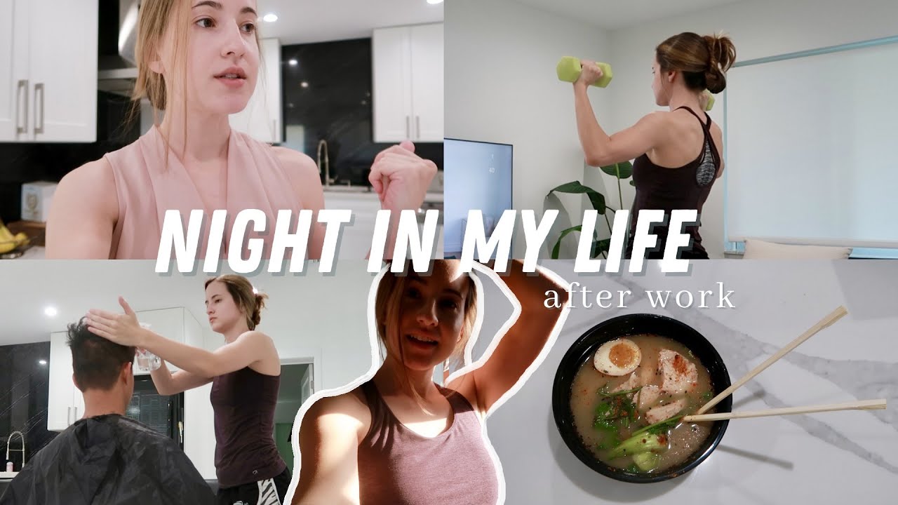 Night in My Life After Working 8-5 | Getting things done, Amazon haul, Dumbbell workout & More!