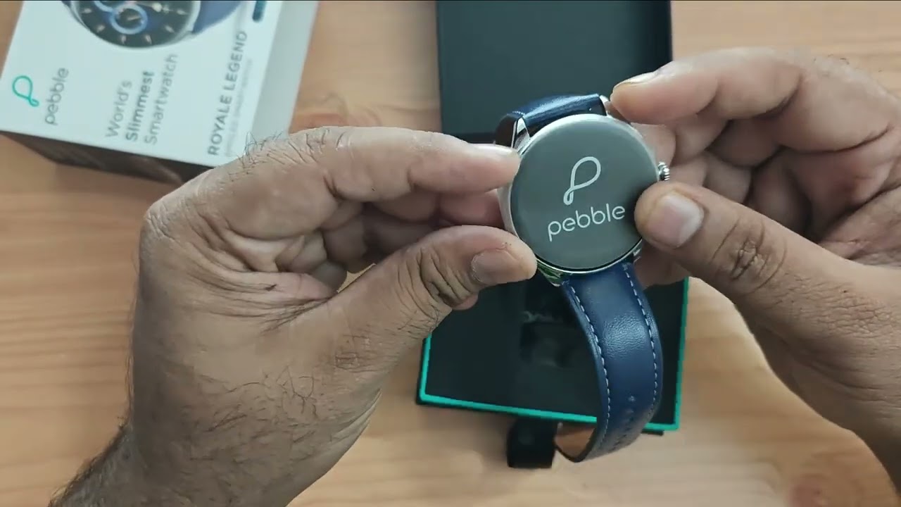 Pebble Royale Legend : World's Slimmest Amoled Display Smartwatch