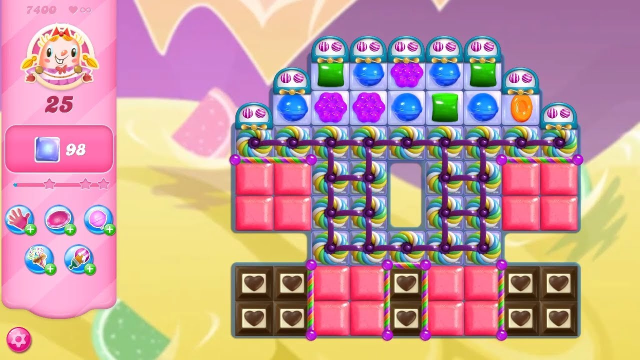 Candy Crush Saga LEVEL 7400 NO BOOSTERS™ (new version)