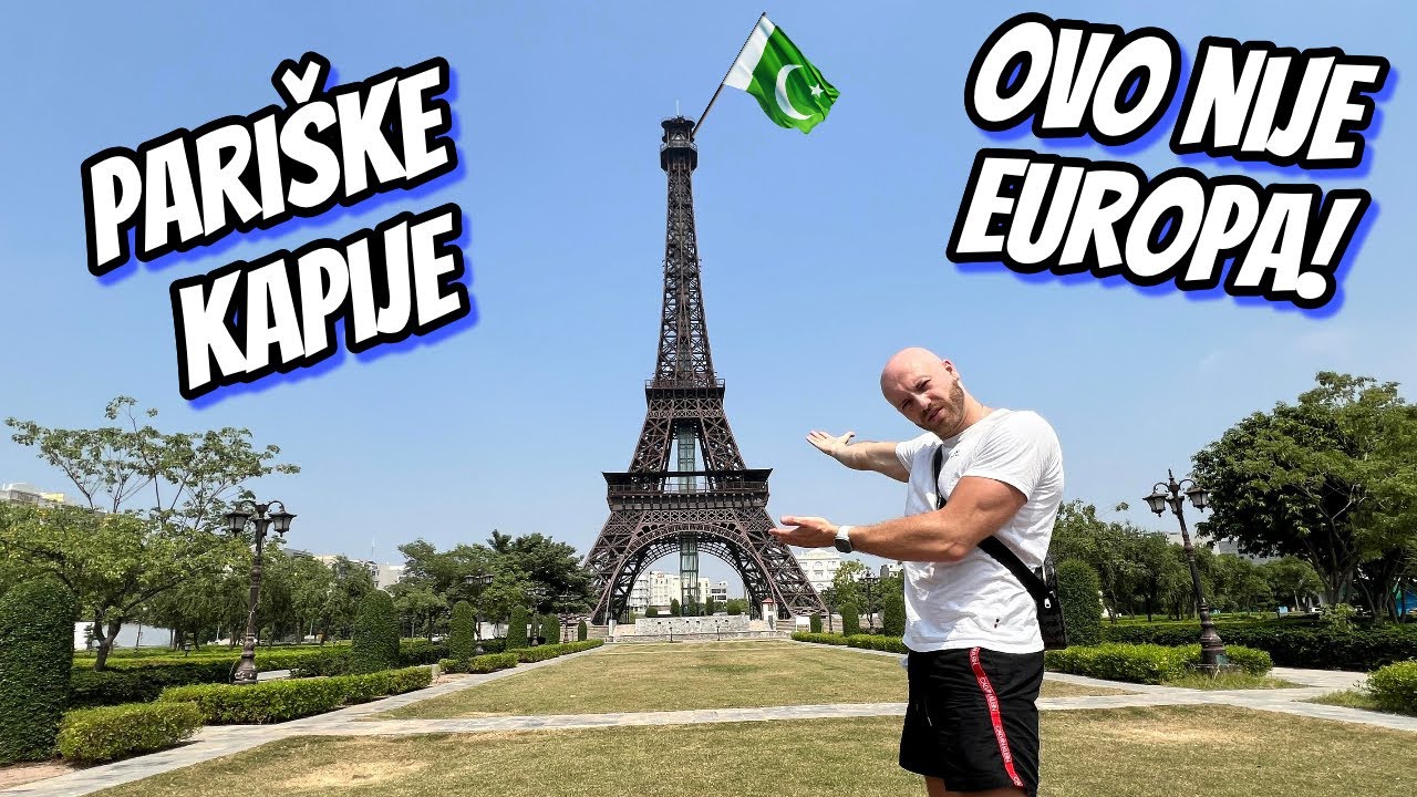 PARIZ USRED PAKISTANA !! 🇵🇰 EIFFELOV TORANJ DALEKO OD EUROPE