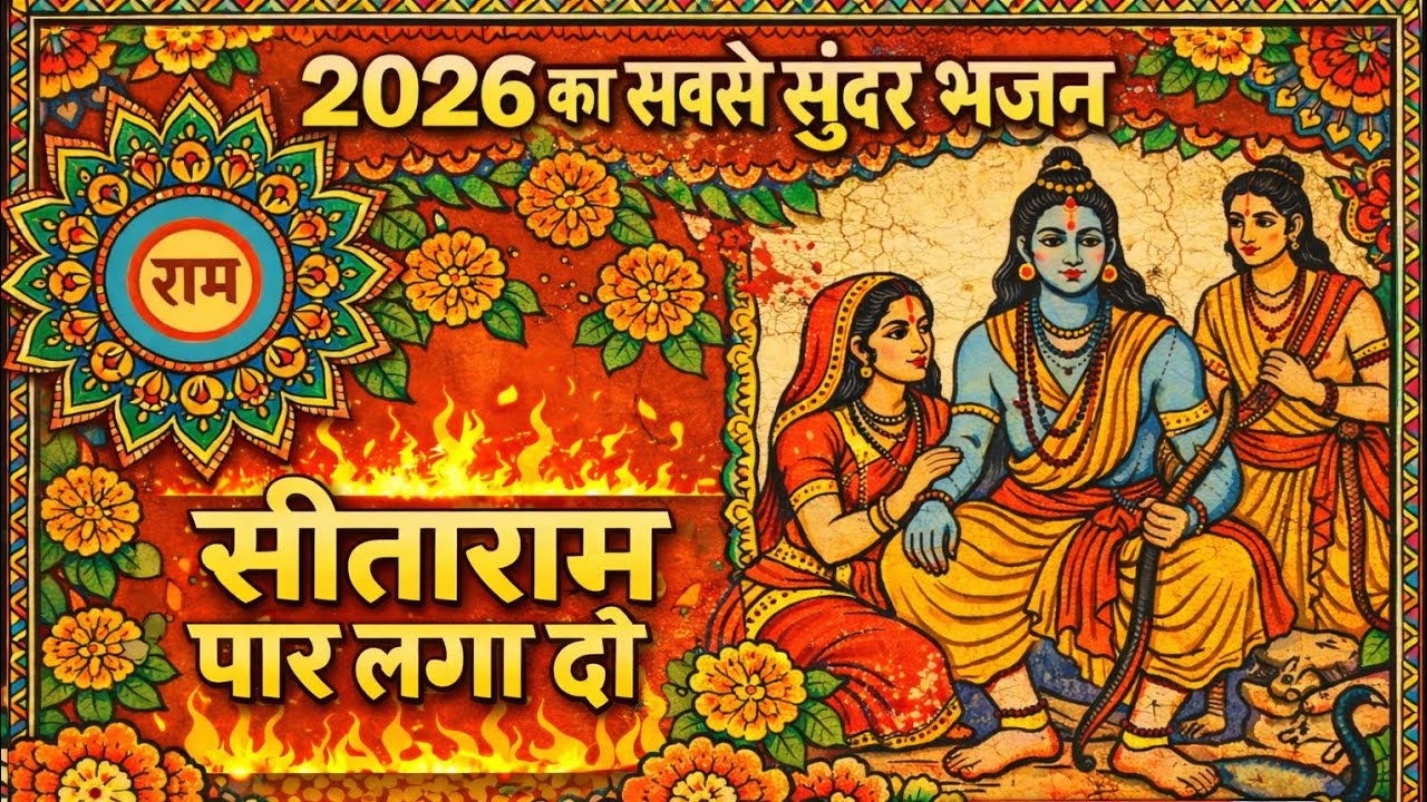 सीताराम पार लगा दो |🙏🏻❤️  2026 का सबसे सुंदर राम भजन | Ram Bhajan | 