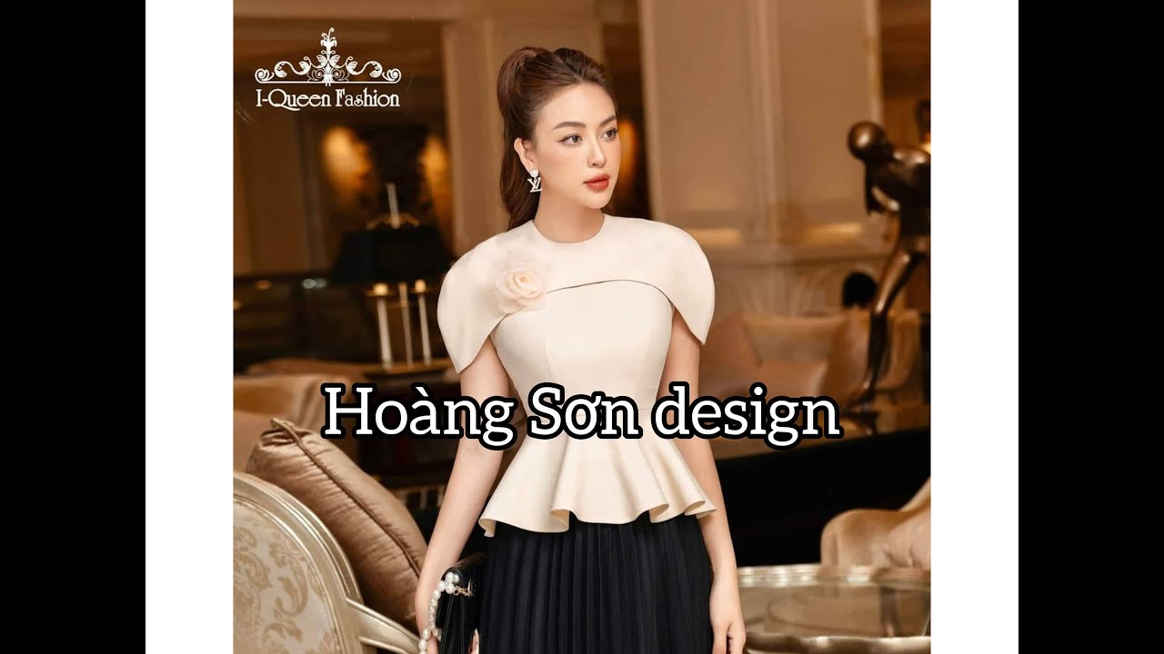 Dạy cắt may:hướng dẫn c&aacute;ch cắt &aacute;o cổ kiềng tay chờm vai (Mẫu 3 T7)| Ho&agrave;ng Sơn design