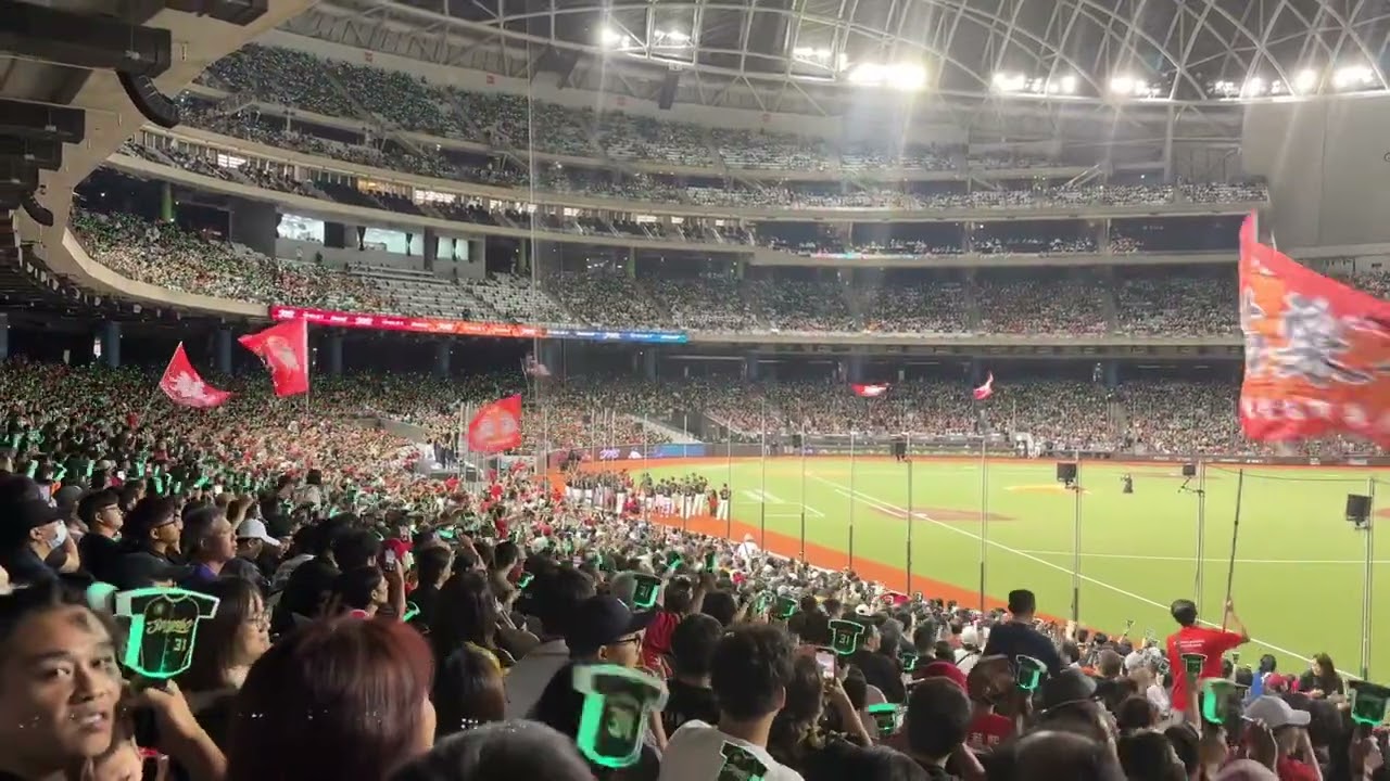 林智勝引退賽最終戰全場吶喊三個時期應援曲聽到La new 的應援口號雞皮疙瘩啊～🥹