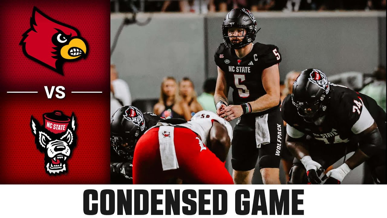 Louisville vs. NC State Condensed Game | 2023 ACC Football