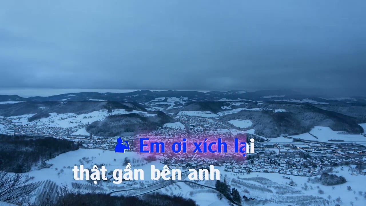 Chờ Đông / karaoke  / Song ca