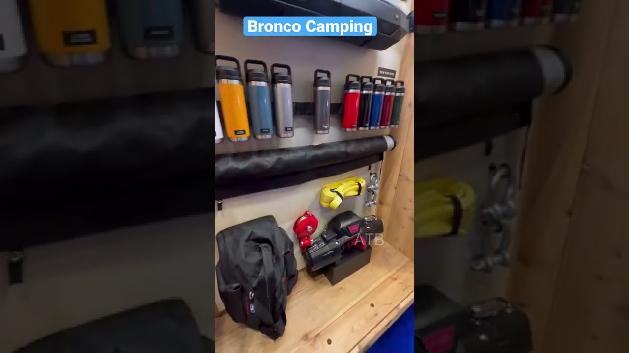 Ford Bronco Camping Accessories #ford #bronco #shorts #cars