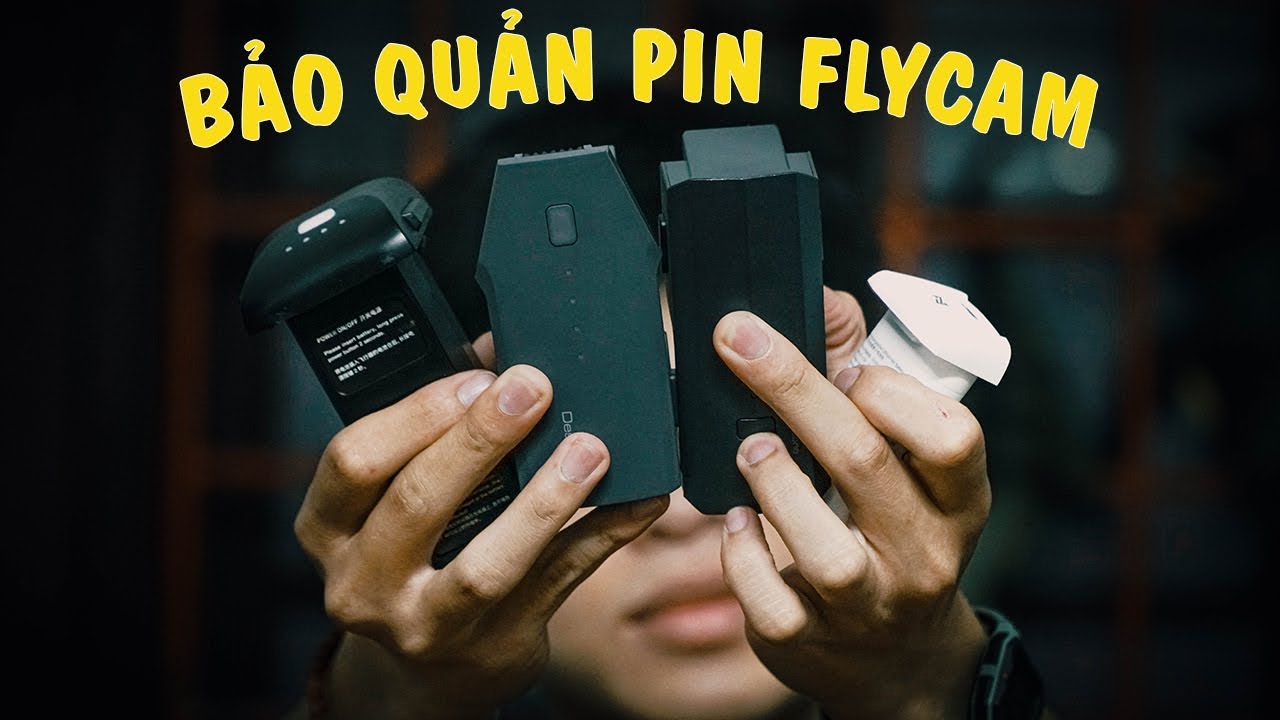 LKRC | Hướng Dẫn Bảo Quản Pin Flycam Đúng Cách