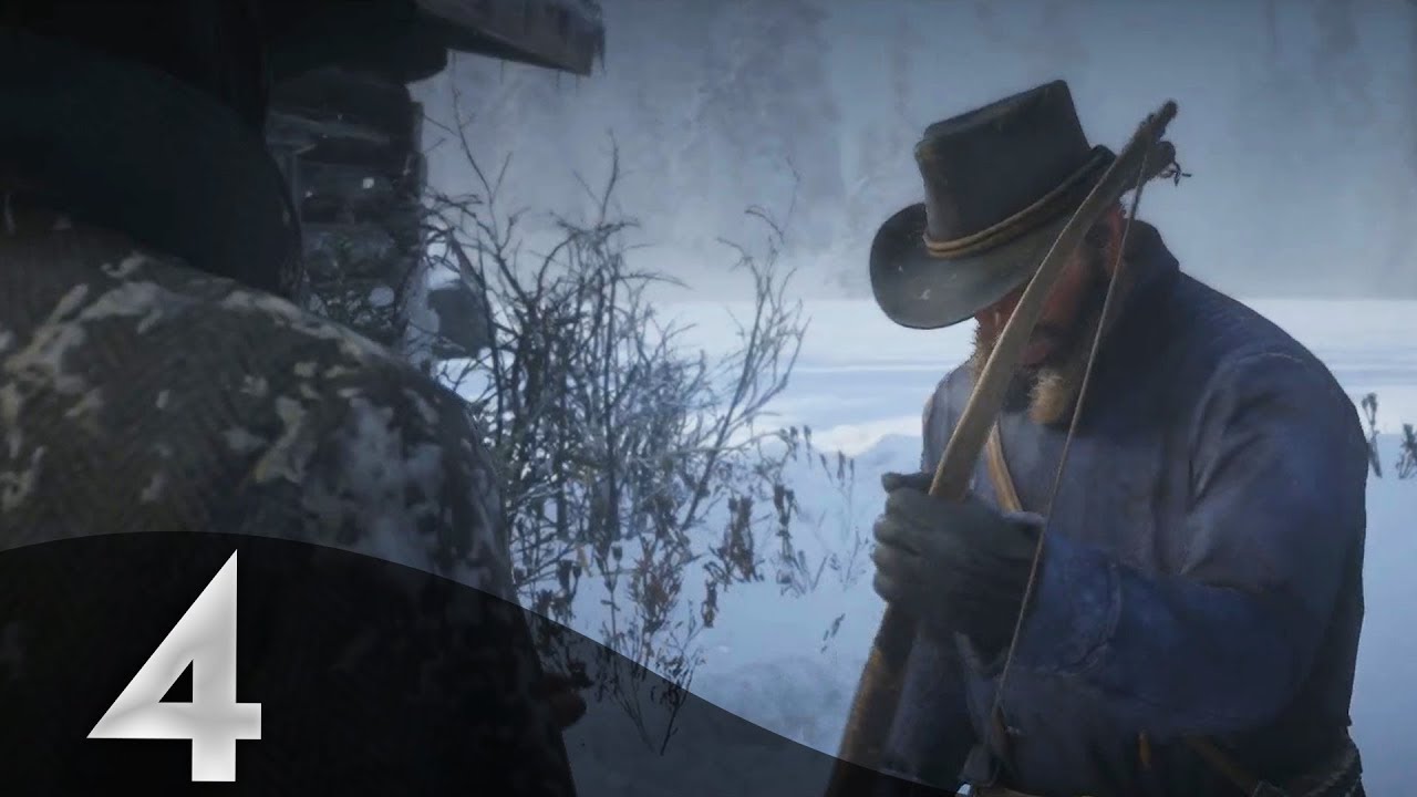 HUNTING FOR THE FIRST TIME! Red Dead Redemption 2 Gameplay Part 4