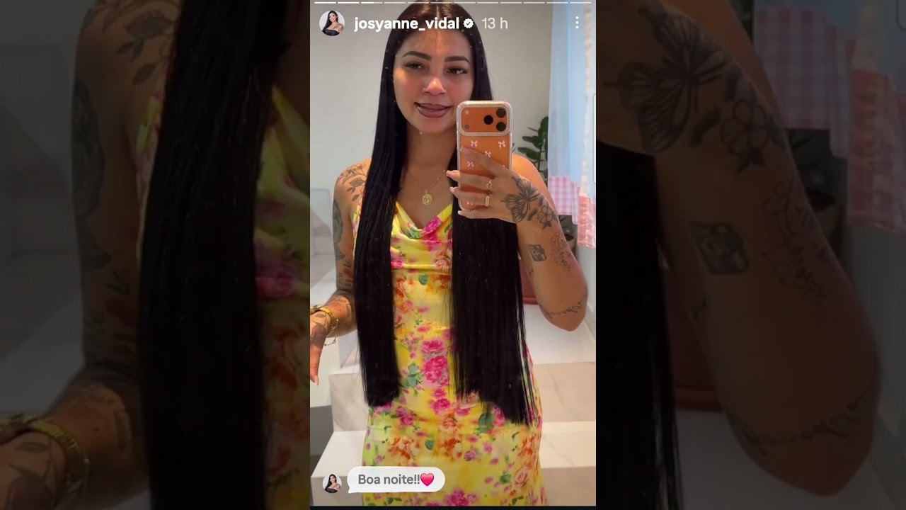 JOSYANNE VIDAL falou que foi no médico pois ficou mal 