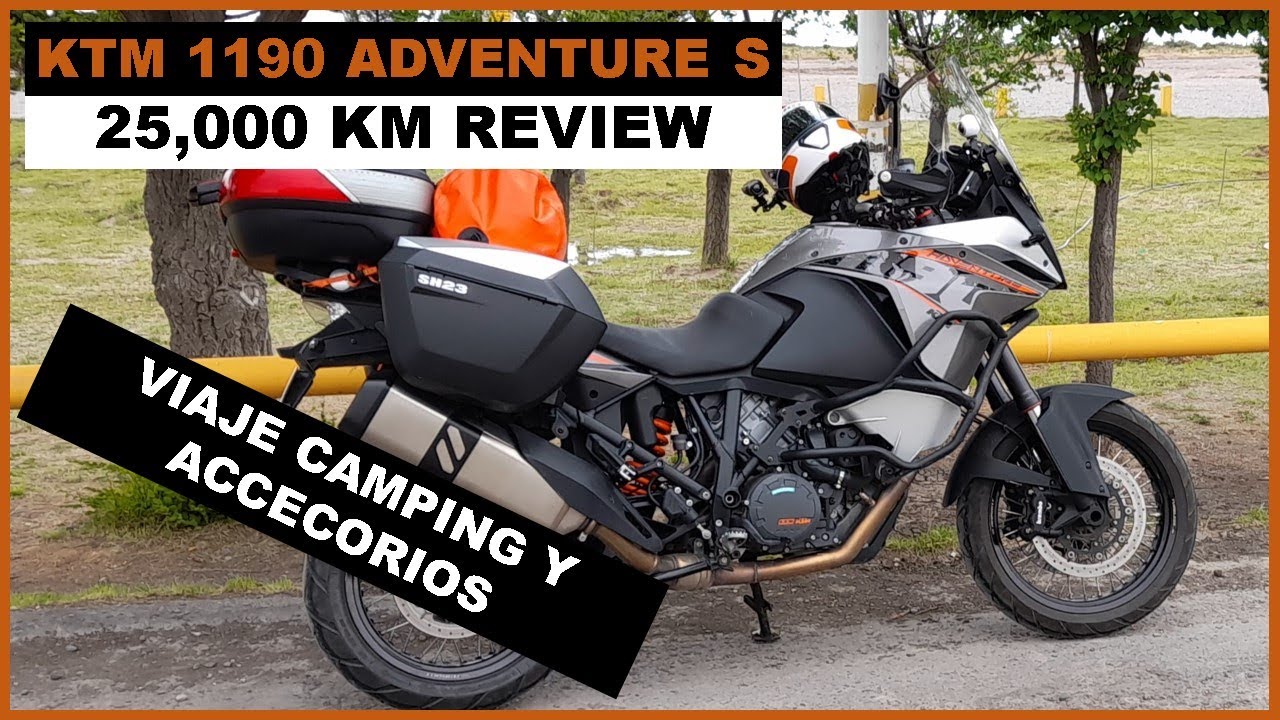 KTM 1190 ADVENTURE viaje, accesorios y 25000 km review