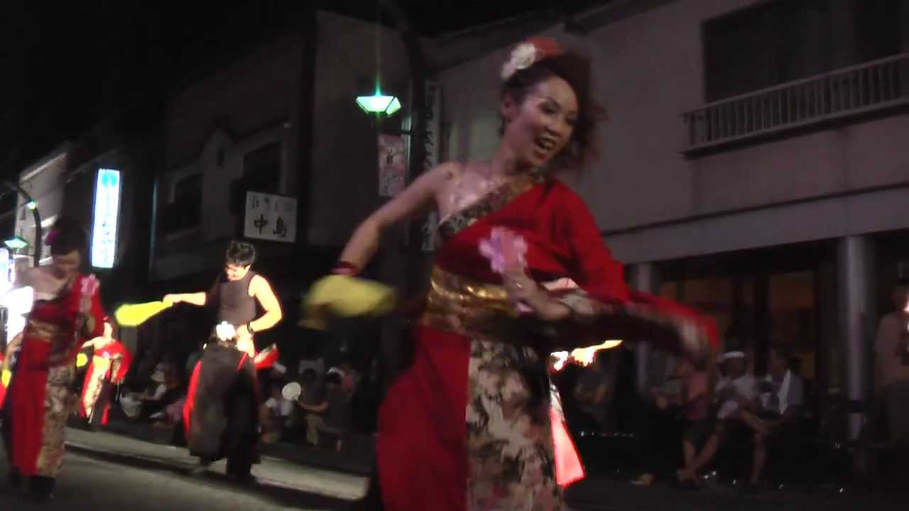 ２０１２　三次きんさい祭り 『笑楽』 中央通り 中盤！