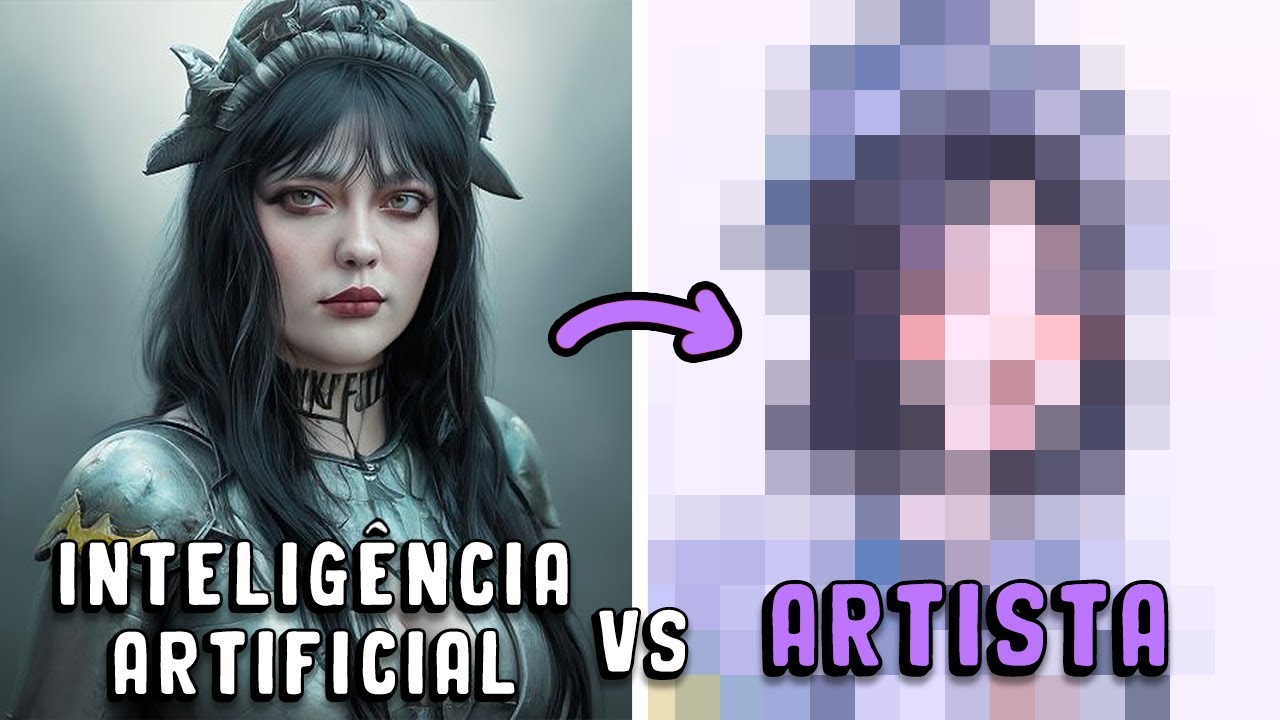 INTELIGENCIA ARTIFICIAL  VS ARTISTA - QUEM É MELHOR?