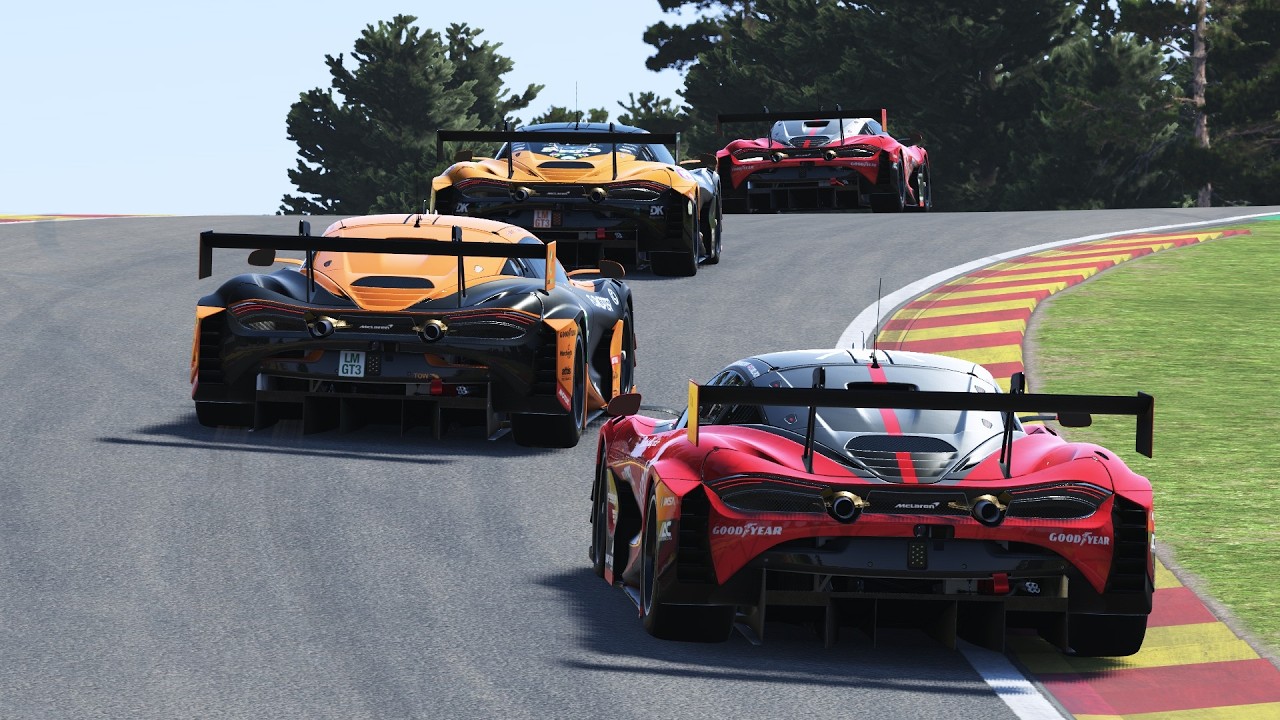 LMU Mclaren 720s GT3 sur SPA