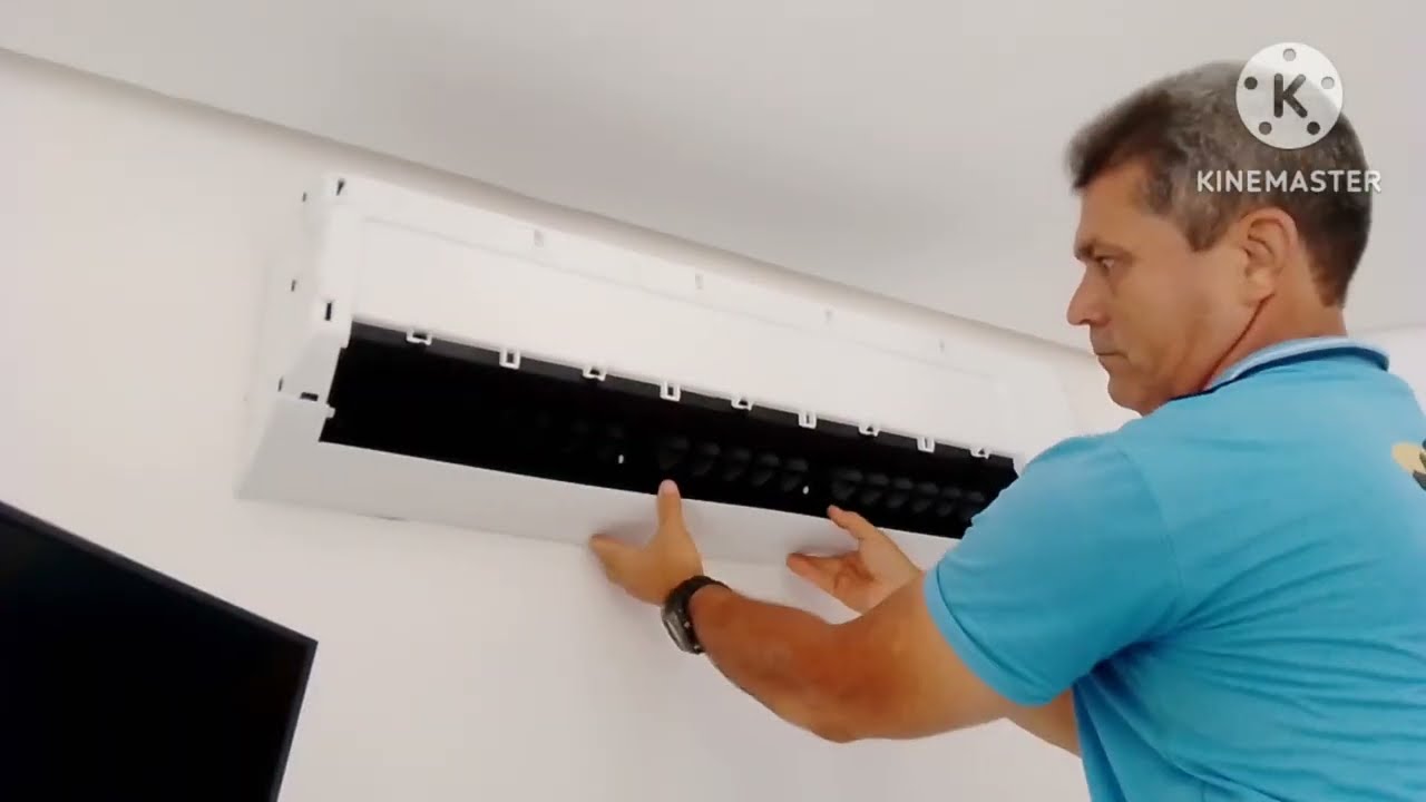 SPLIT SAMSUNG WIND FREE 18.000 BTU/H COMO DESMONTAR E TIRAR A TURBINA.
