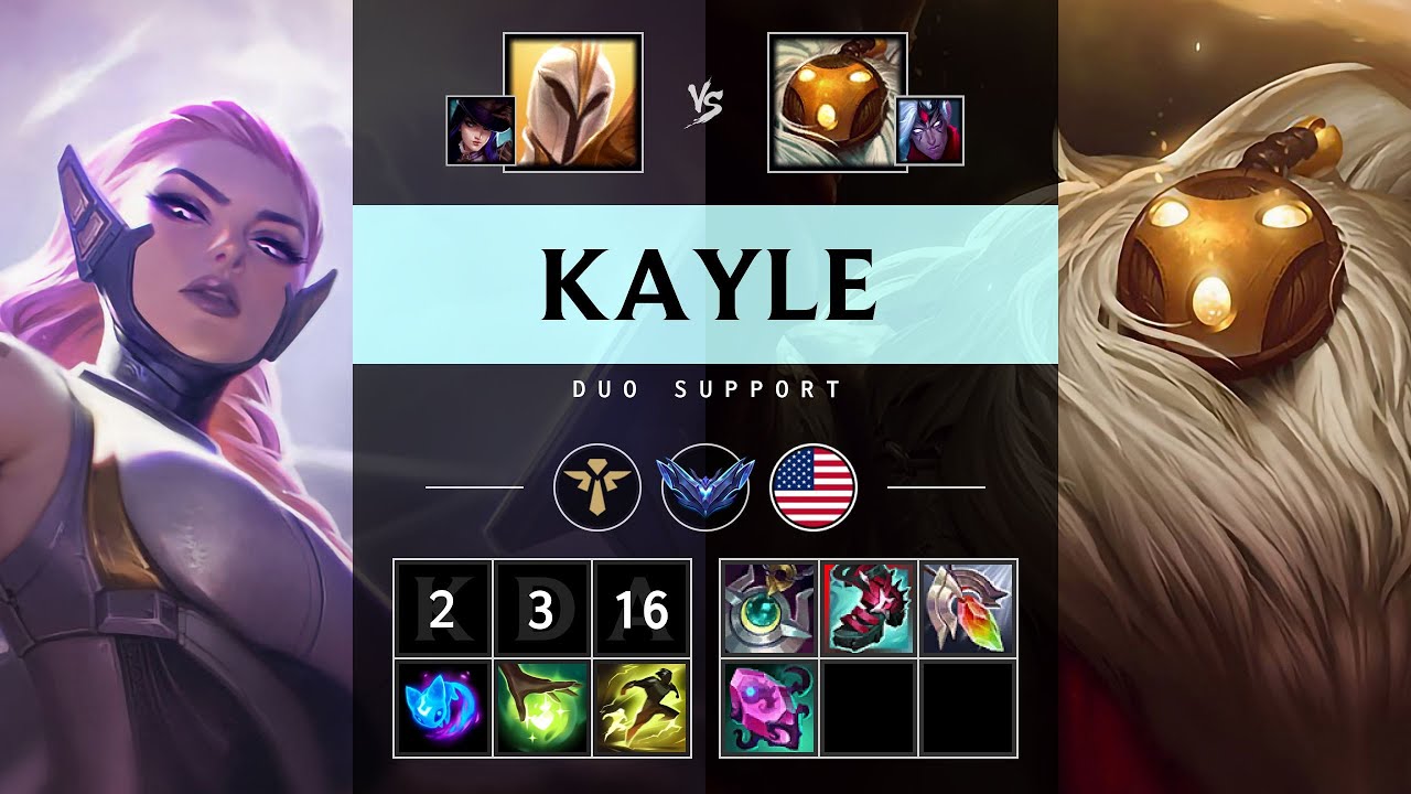 Kayle Support vs Bard - NA Diamond Patch 25.20
