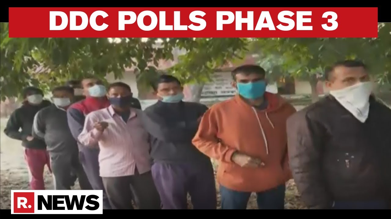 Jammu And Kashmir: Voting Underway In 3rd Phase Of DDC Polls