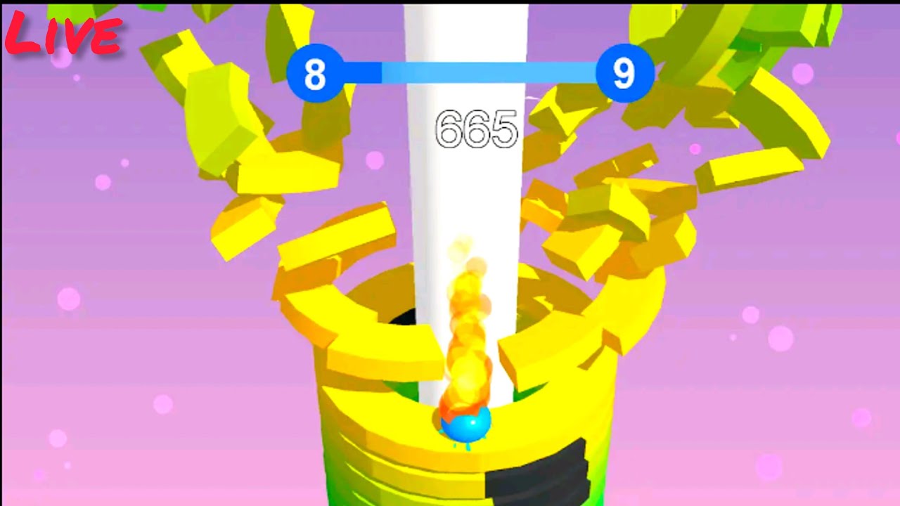 Stack Ball -Crash Platforms Live 💪💯
