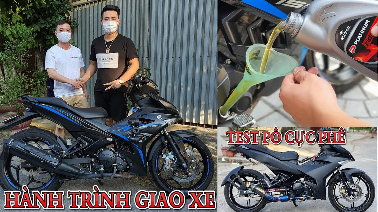 Giao Ex150 Độ Chất + Độ Pô Tại Nhà Cho AE | Tài Pô Độ