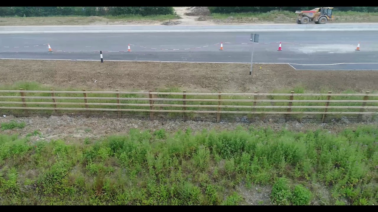 A14 Cambridge to Huntingdon Fencing