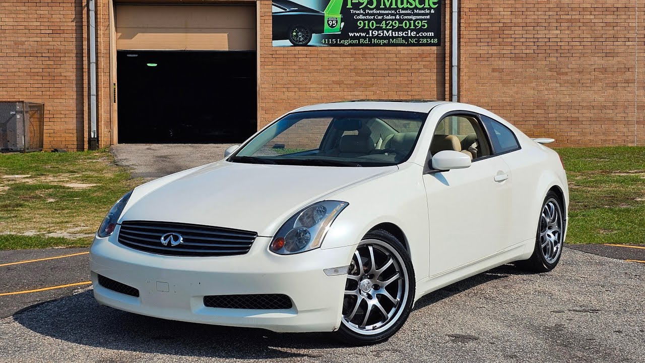 Everything you need to know about this 2005 Infiniti G35 at I-95 Muscle