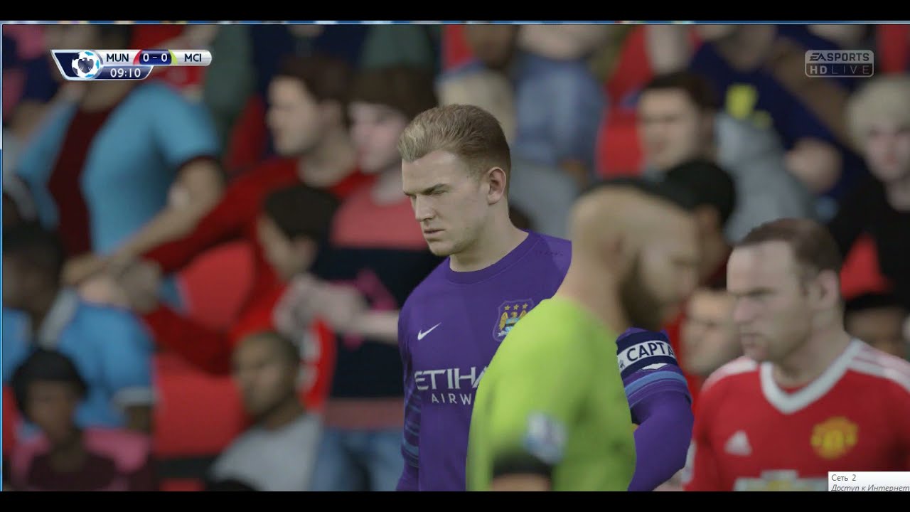 FIFA 16 | Manchester City vs Manchester United | (PC)