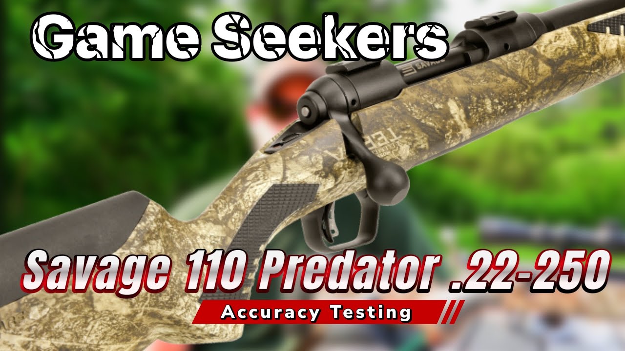 Savage 110 predator 22-250