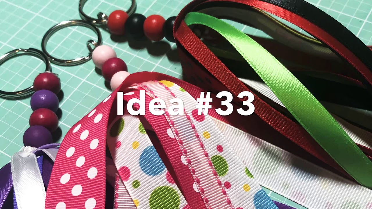 Craft Fair Series 2019-Bead & Tassel Key Chains- Idea #33