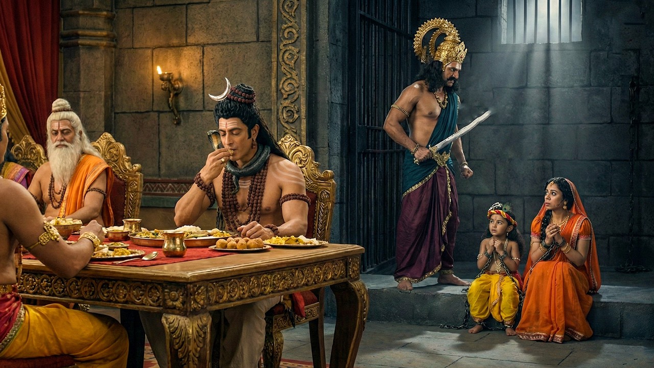 महादेव के सामने कंस की चालाकी | कान्हा और मैया बने बंदी | यशोमती मईया के नंदलाला | Shree Krishan