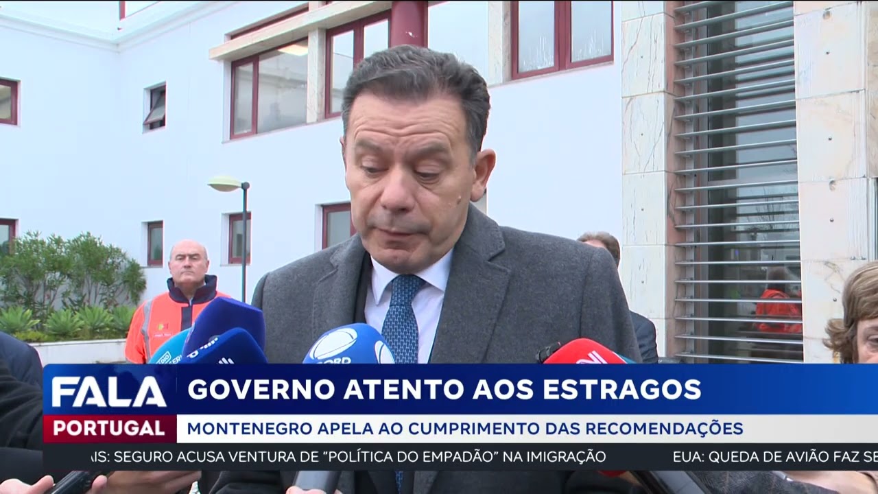 Governo avalia estragos