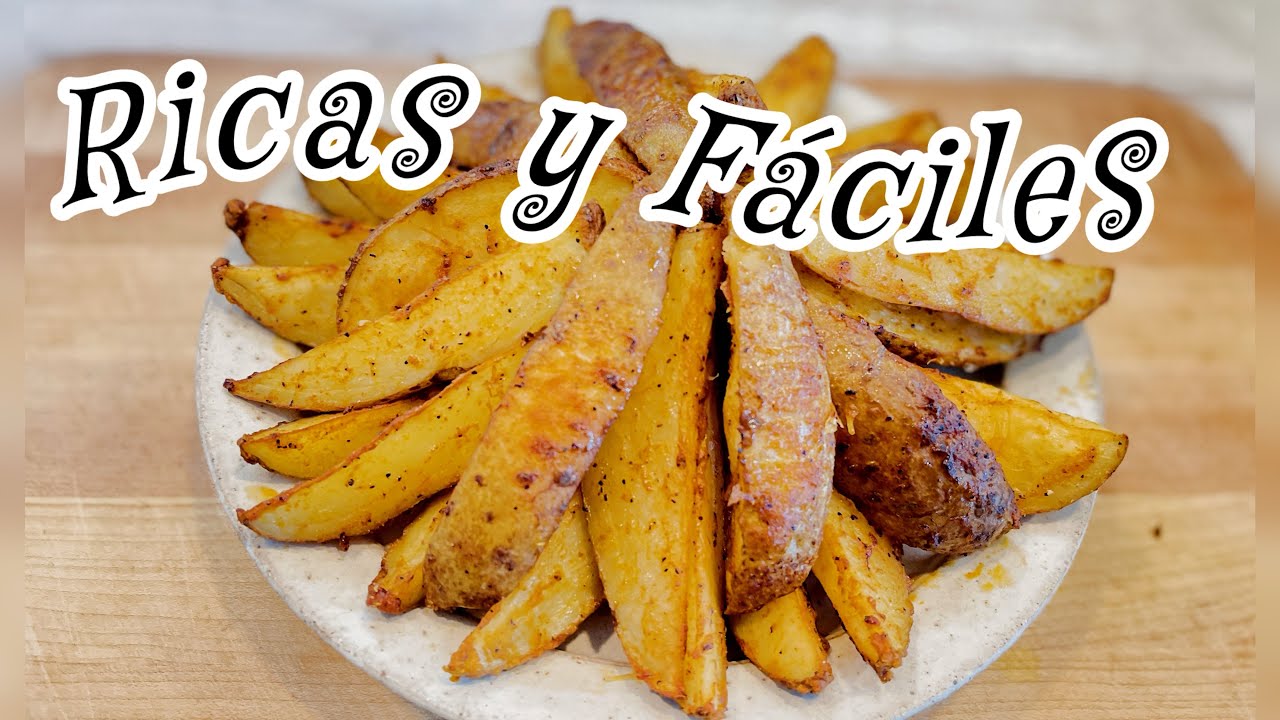 Papas Crispy al Horno | Crujientes por Fuera y Suaves por Dentro