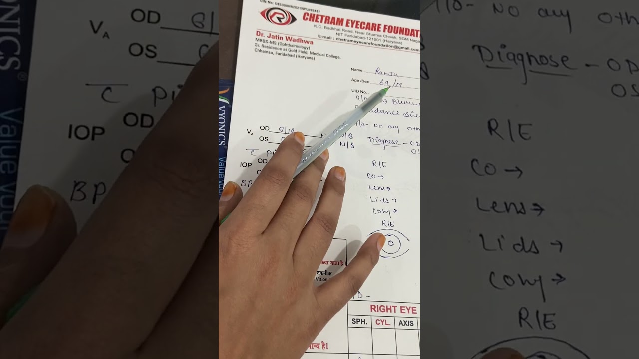Mariz ka workup kaise kre | Vision, Diagnose | Treatment | Optometry Solution