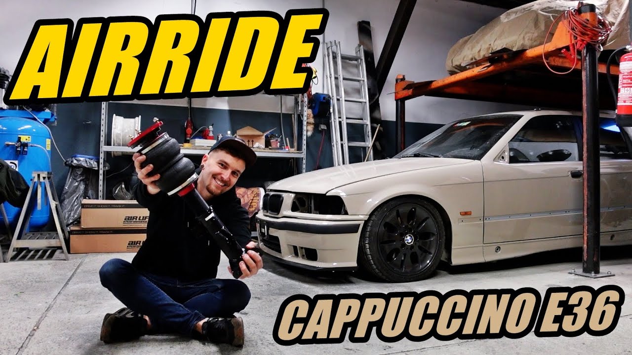 AIRRIDE FÜR DEN CAPPUCCINO BMW E36 | Lockdown Werkstatt Vlog