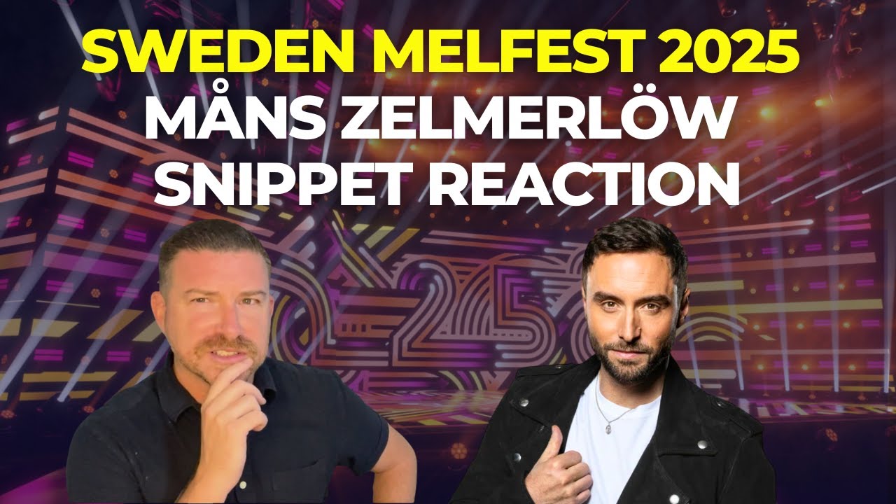 Sweden: Måns Zelmerlöw 'Revolution' Melfest Snippet Reaction