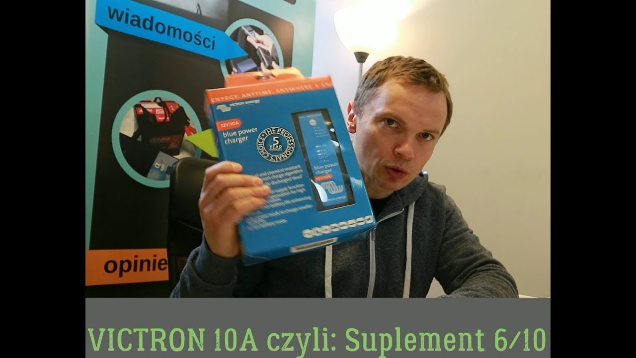 Ładowarka Victron 10A. TEST