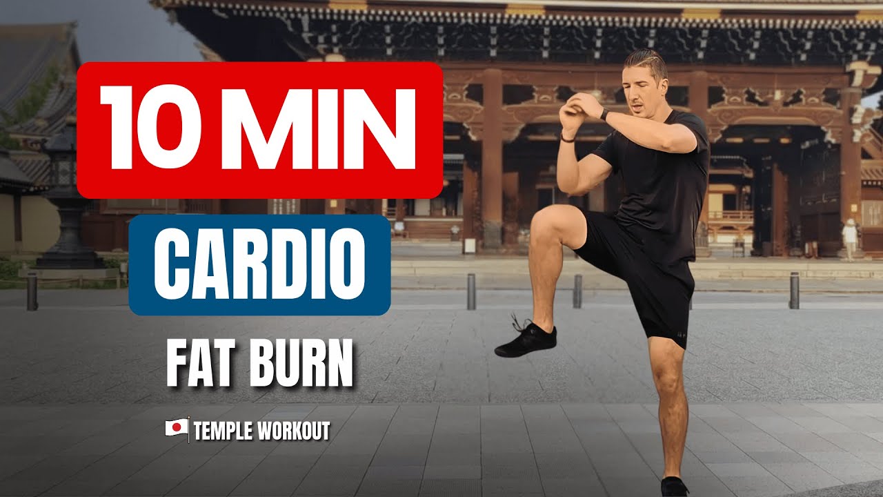 10 Minute Cardio Fat Burn Workout | Full Body HICT (No Equipment)