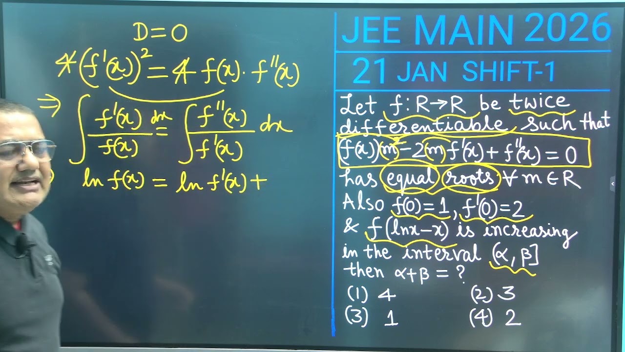 JEE MAINS 2026