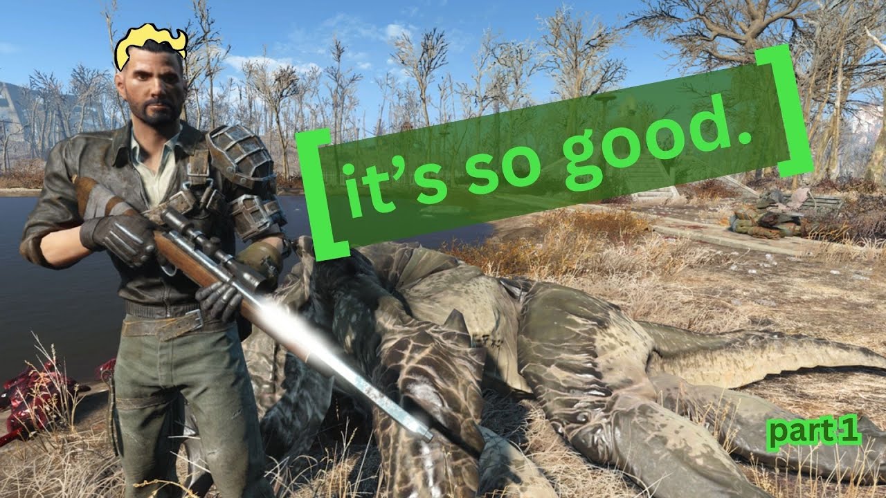 Playing Fallout 4 part 1 VOD