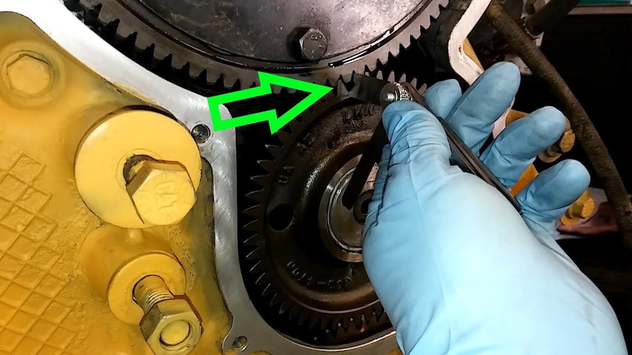 3406 & C15 Camshaft Gear Backlash. Set Gear Backlash.